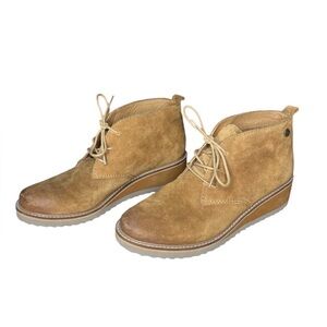 Sofft wedge leather boots